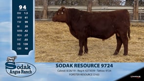 Lot #94 - SODAK RESOURCE 9724