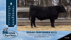 Lot #6 - SODAK PERFORMER 9312