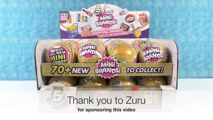 Zuru 5 Surprise Toy Mini Brands 5 Pack Unboxing Review 