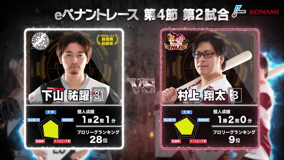 プロ野球eスポーツリーグ Ebaseball パワプロ プロリーグ プロ野球速報 ライブ中継 パーソル パ リーグtv