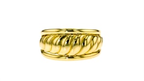 14kt Yellow Gold Shrimp Ring