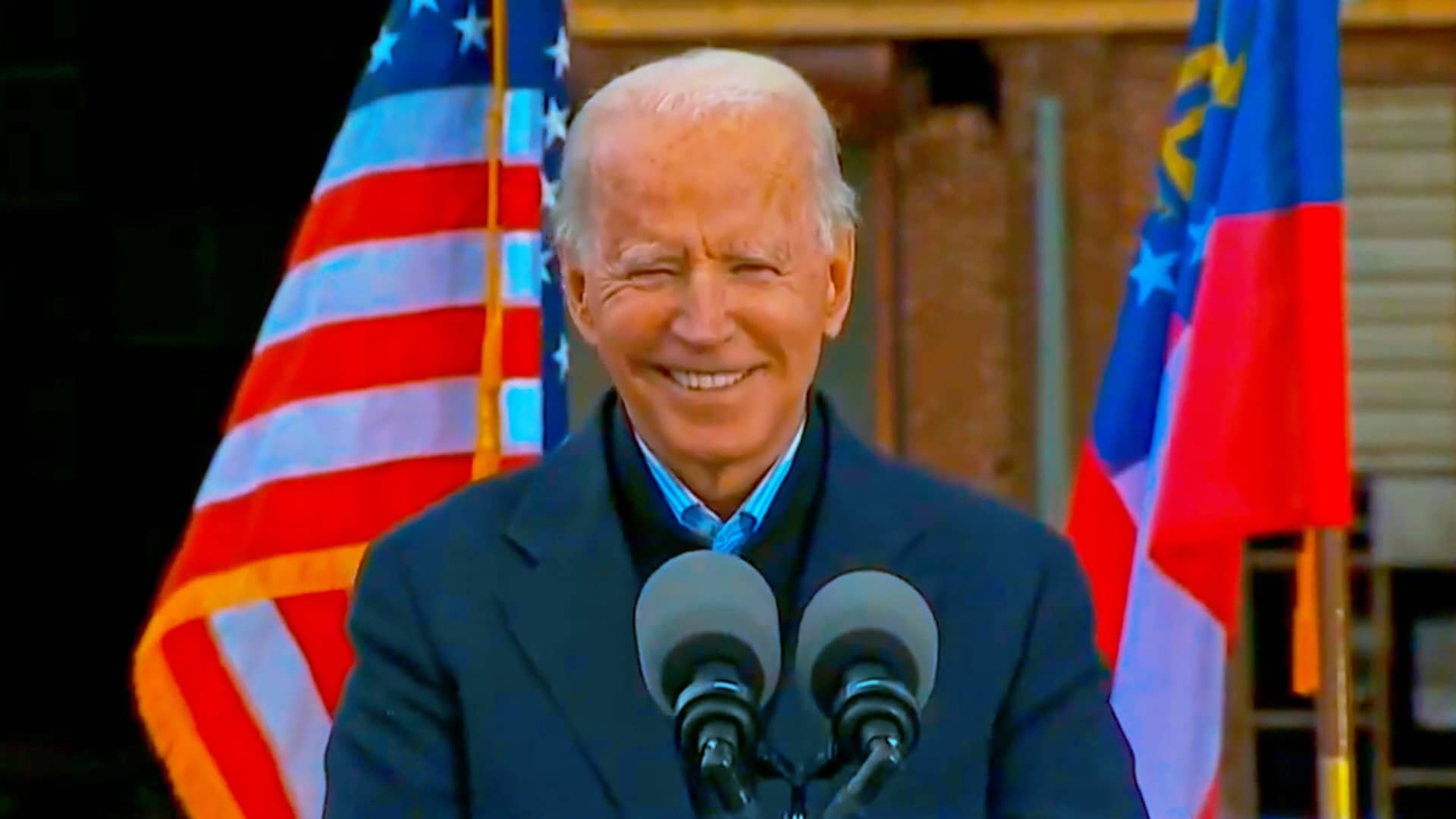 NACA Mobilize Joe Biden Rally for Warnock & Ossoff in ATL Ga on