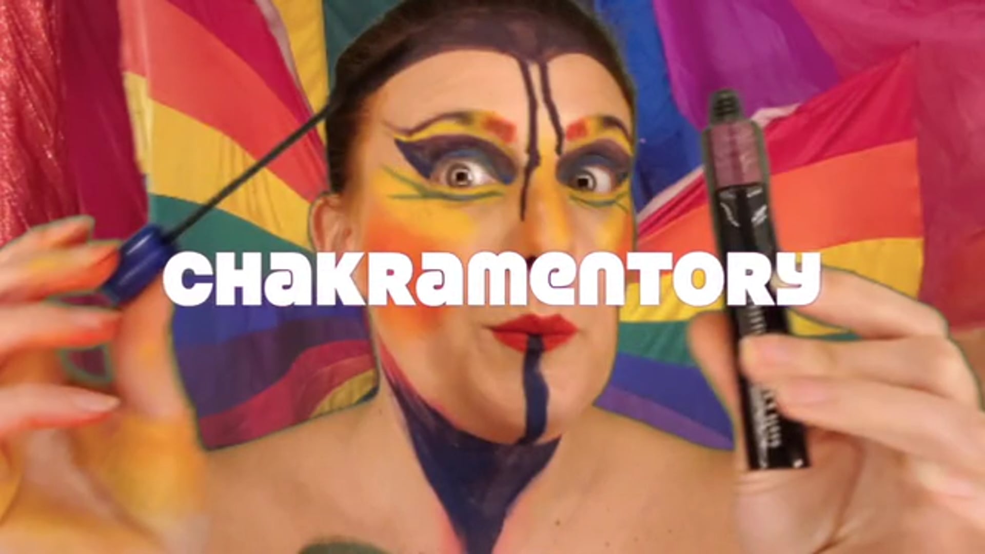 Year in Rainbow NEW WORK #4 Chakramentory Episode 3  Makeup Meditation