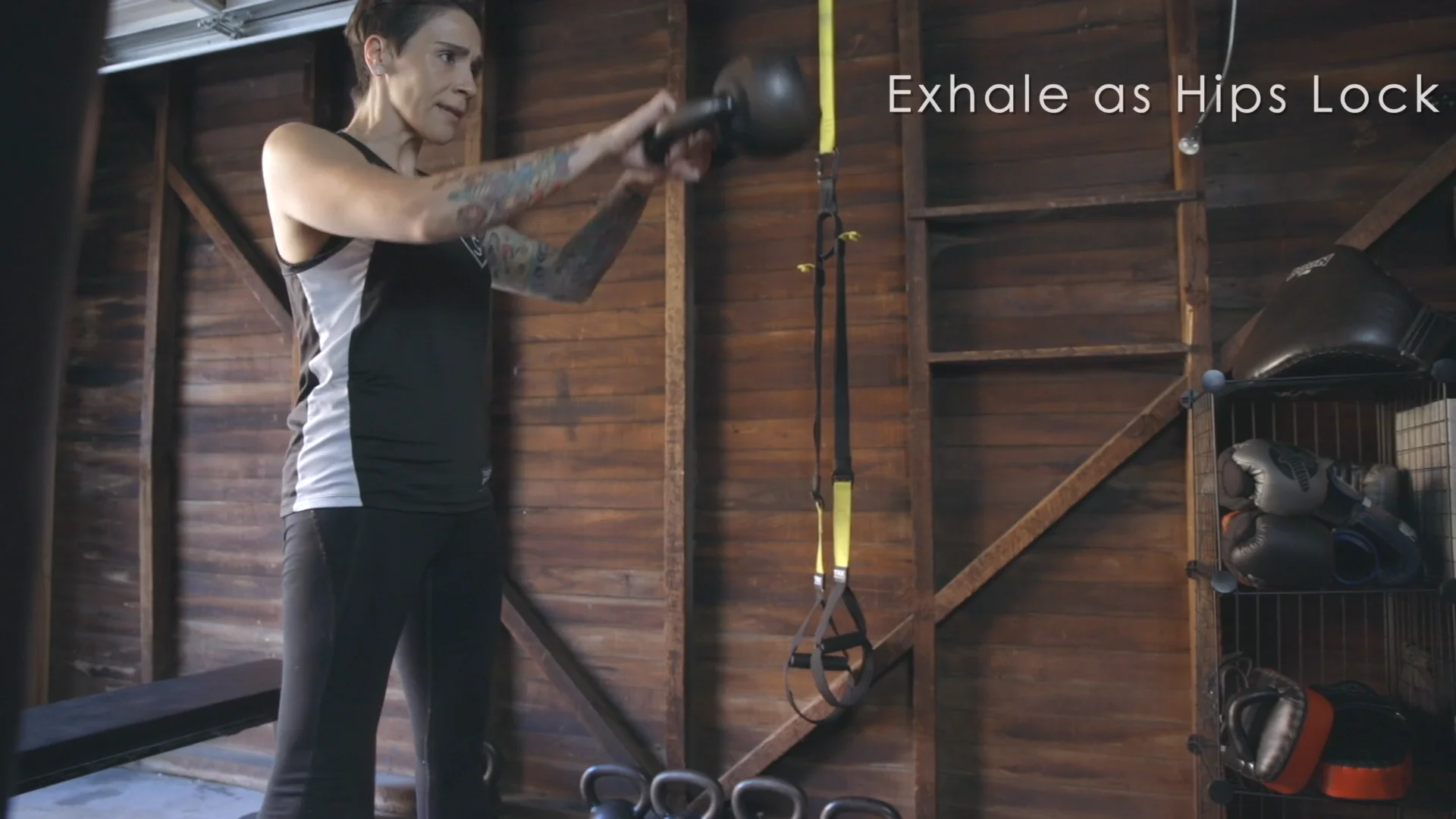 Two Handed Kettlebell Swing on Vimeo
