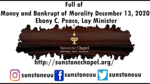 Full of Money and Bankrupt of Morality