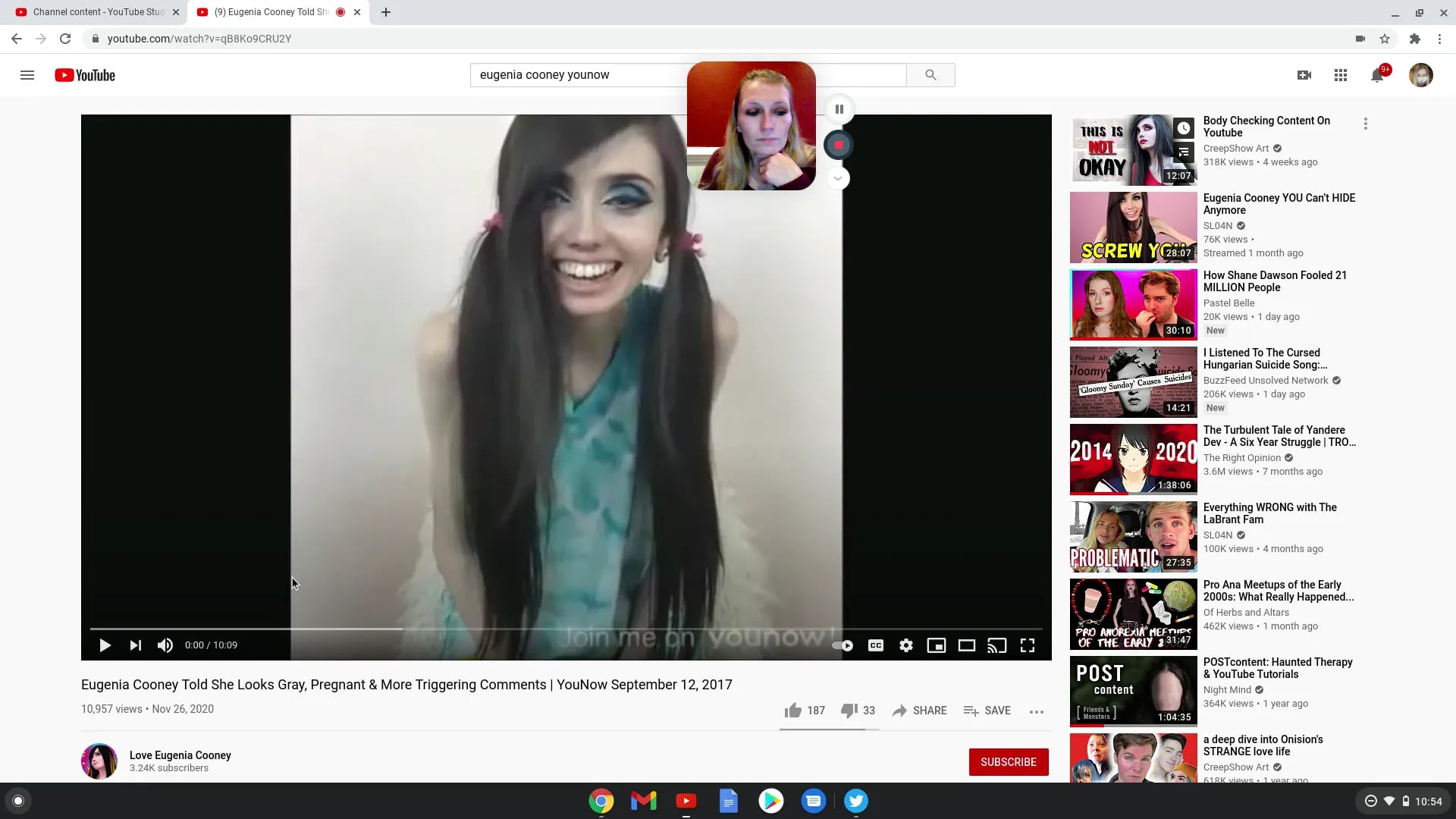 Eugenia Cooney Exploits ED on Vimeo