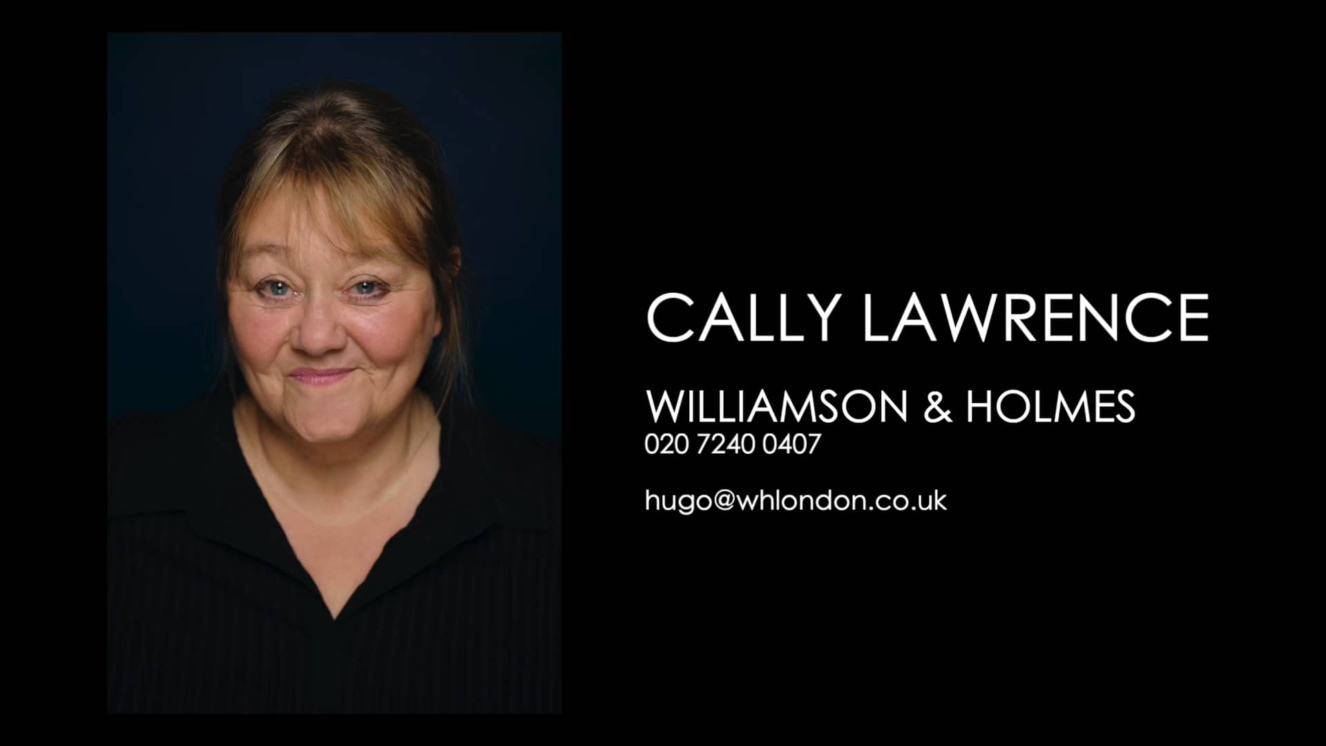 Cally Lawrence Showreel 2021 on Vimeo
