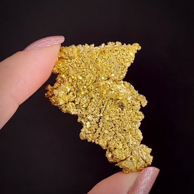 Gold (Cubic crystals!)