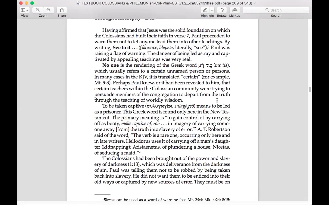 Pauls Later Epistles Week 14 April 25 2019 zoom_0 on Vimeo