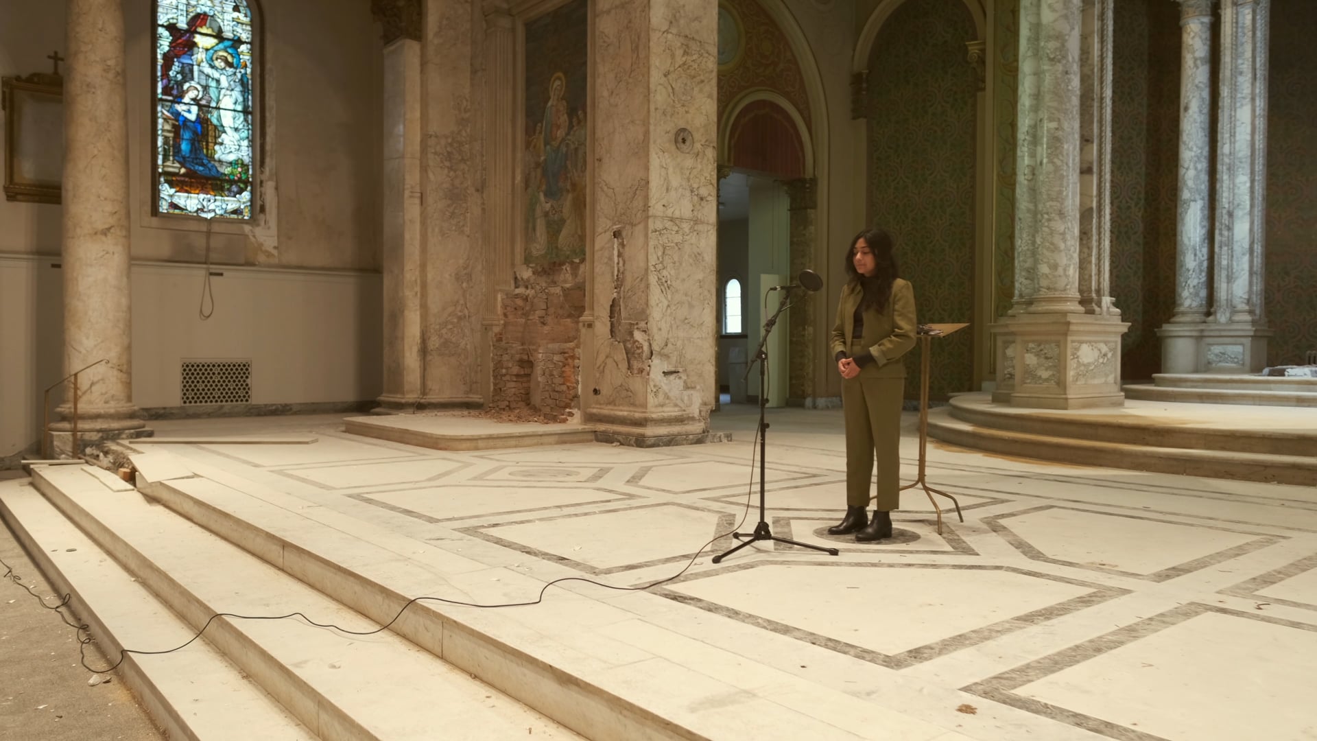 The Oliveros Response Project - Bonus: Saint Mark Church - Vidita Kanniks sings "Shanti Mantra"