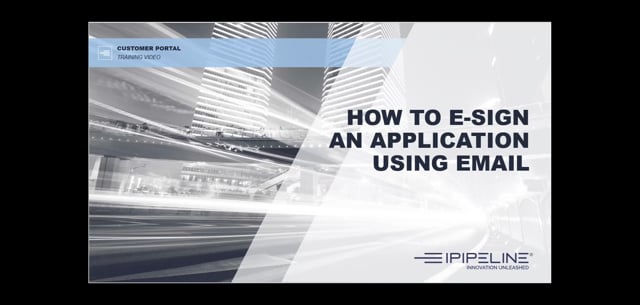 10 - How to e-sign an application using email