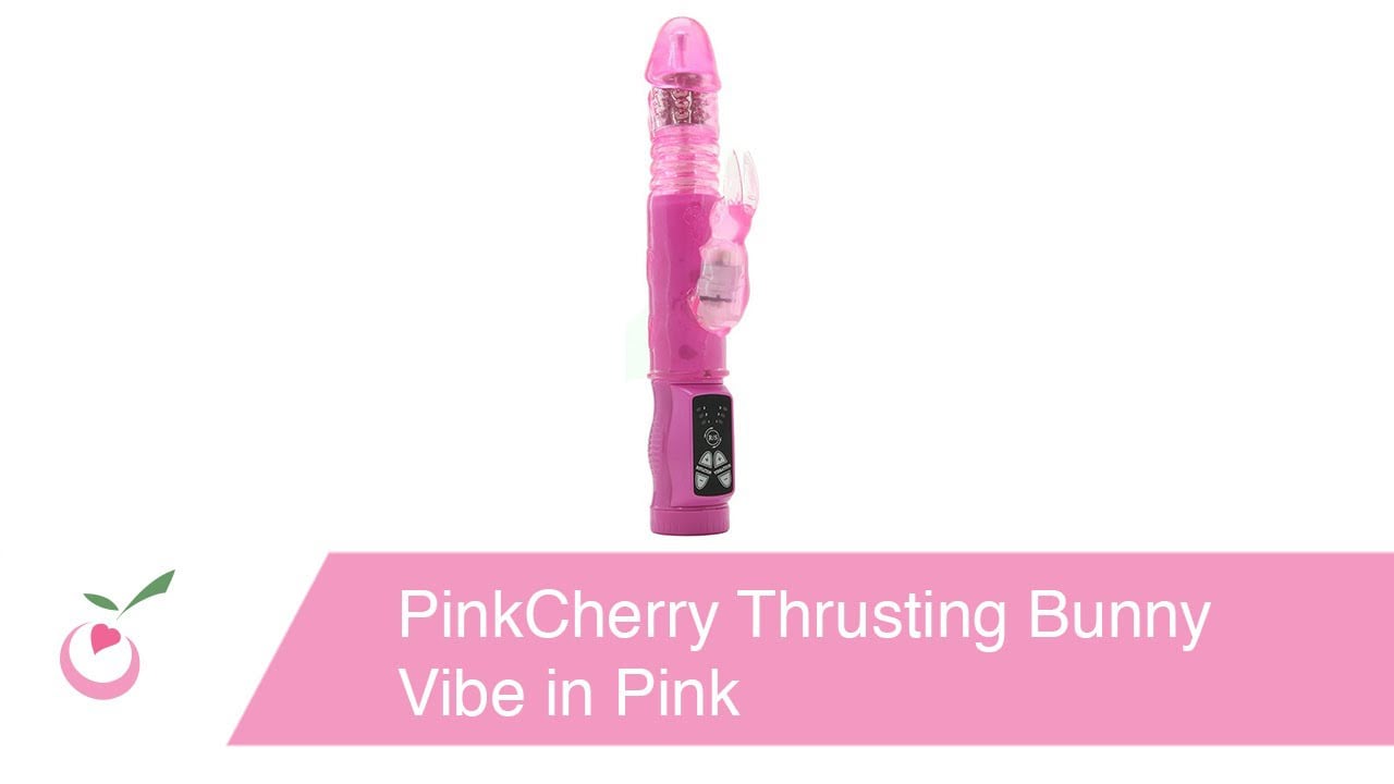 PinkCherry Thrusting Bunny Vibe in Pink