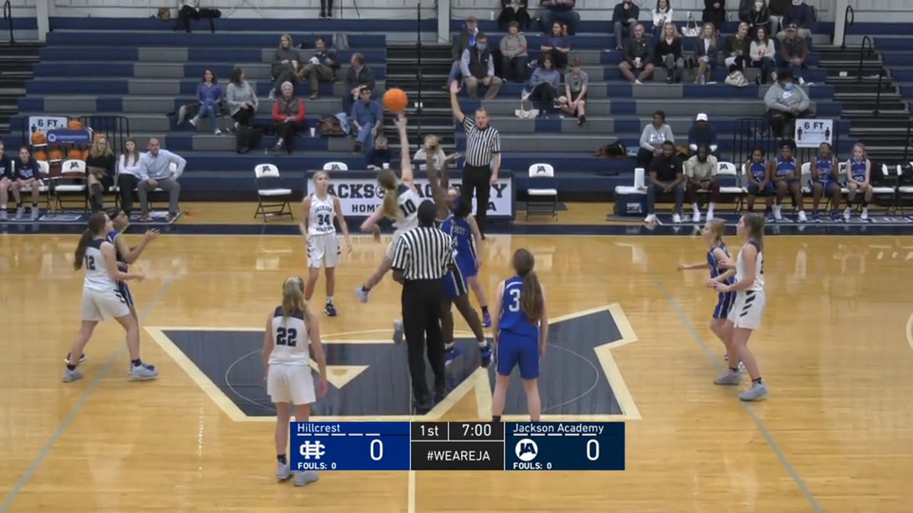 JV Girls Basketball vs Hillcrest Christian - 01-04-21