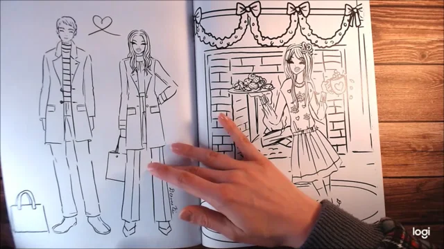 Fashion Styling Illustration Coloring Book 