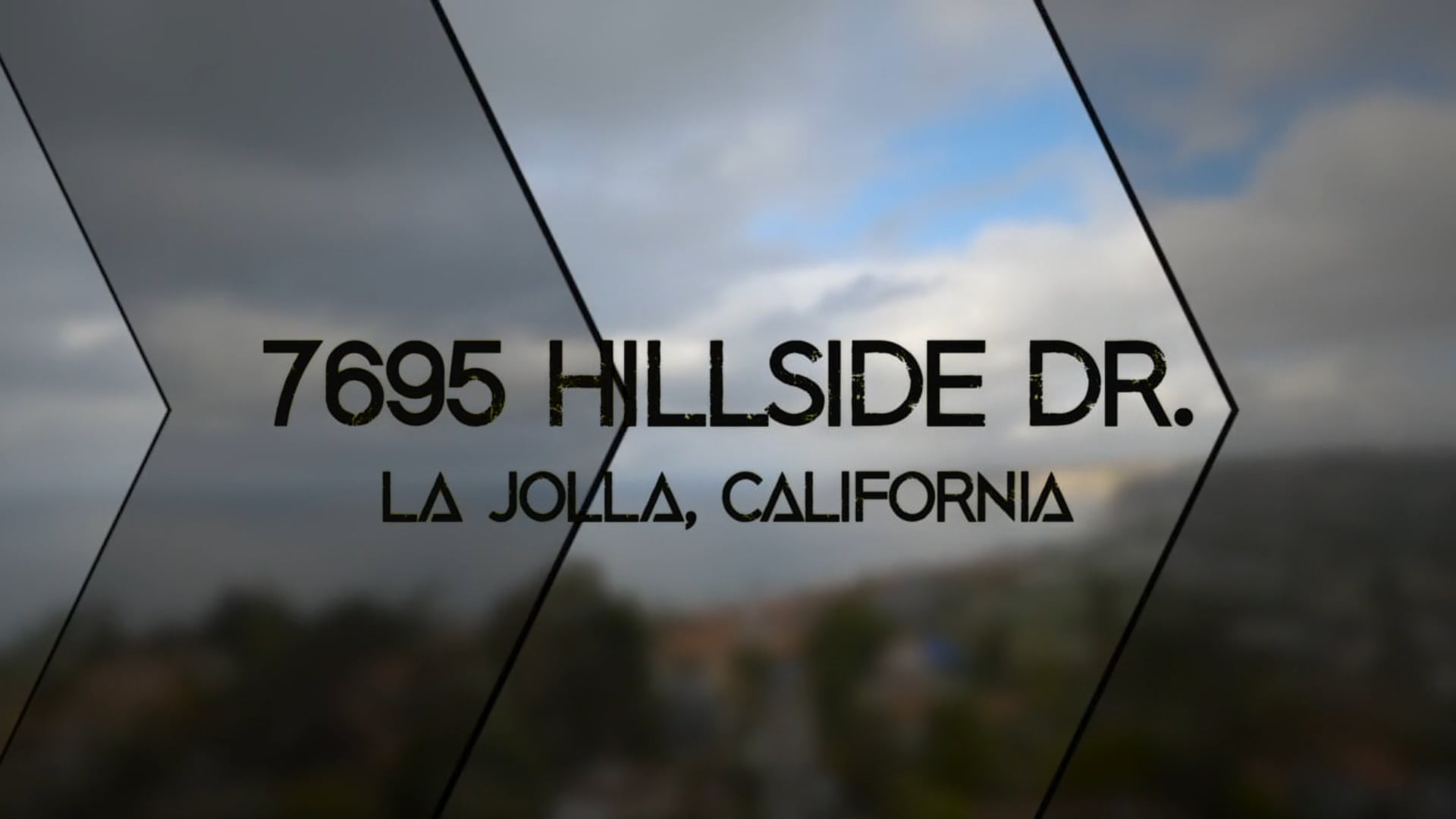 7695 HILLSIDE DR. - LA JOLLA, CA