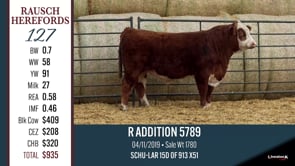 Lot #127 - R ADDITION 5789