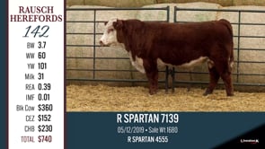 Lot #142 - R SPARTAN 7139