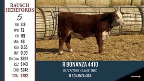 Lot #5 - R BONANZA 4410
