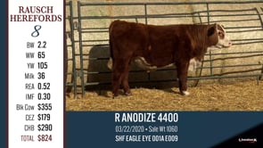Lot #8 - R ANODIZE 4400