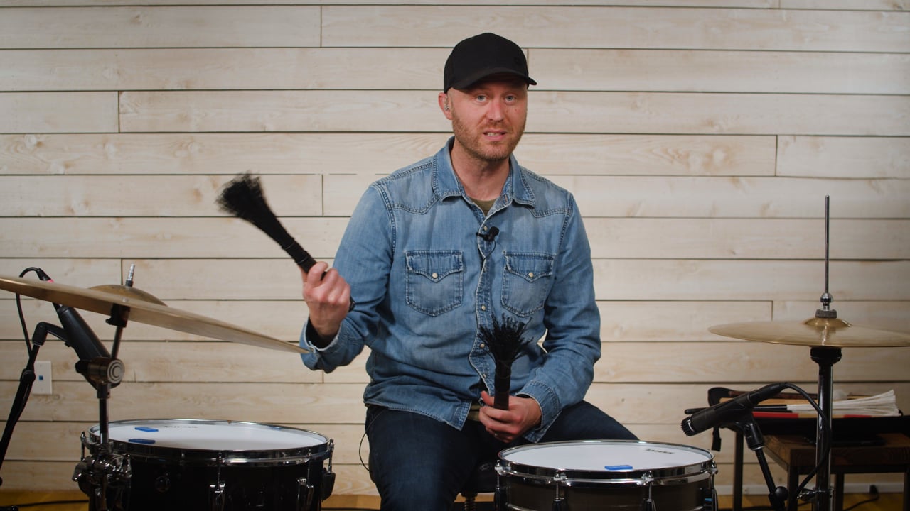 Cajón Brushes (Vater Cajón Brushes) Drums Picking the Right Drum