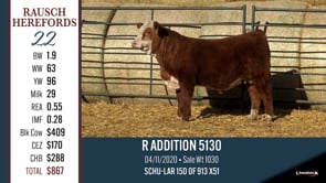 Lot #22 - R ADDITION 5130