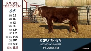 Lot #64 - R SPARTAN 4779