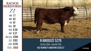 Lot #71 - R ANODIZE 5279