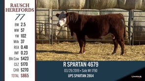 Lot #77 - R SPARTAN 4679