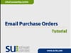 Email Purchase Orders