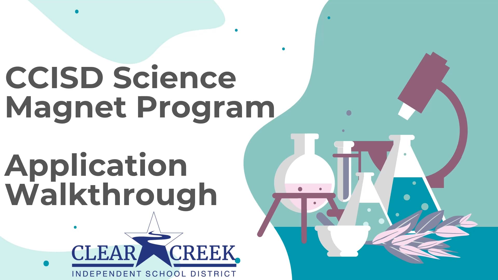 CCISD Science Application Information on Vimeo