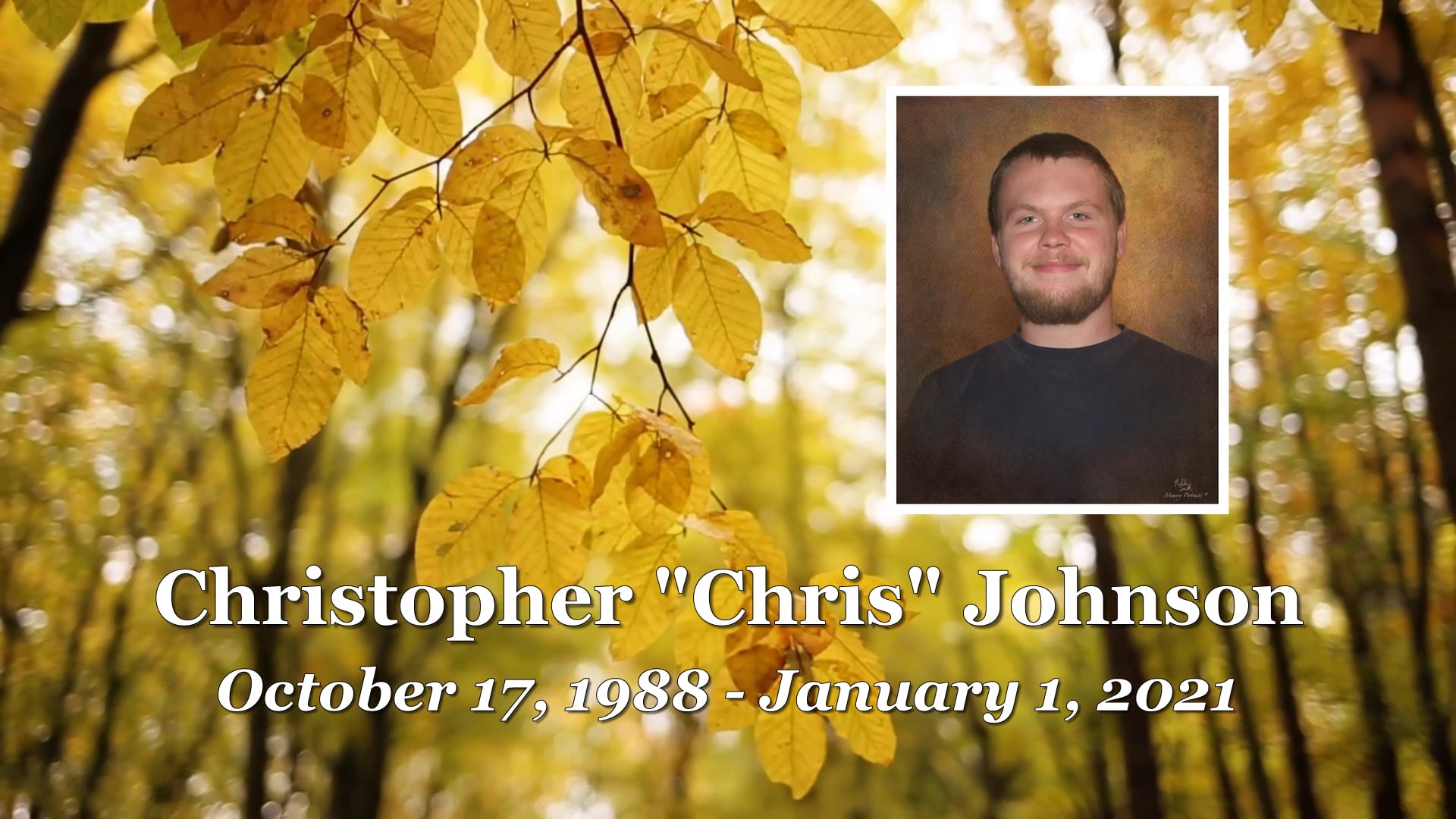 Christopher "Chris" Johnson & Nay Chris Johnson on Vimeo