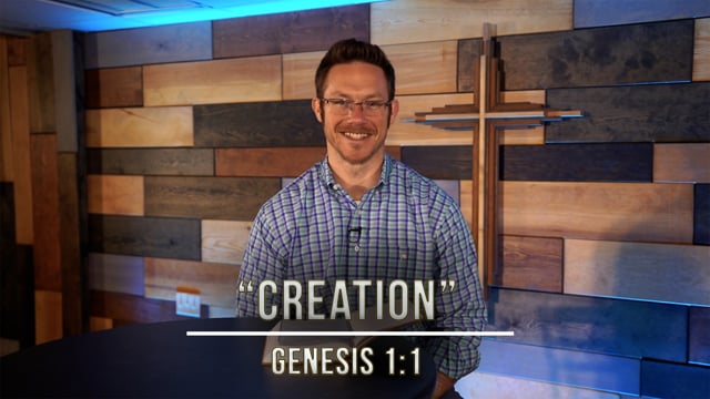 January 6, 2020 | "Creation" | Genesis 1:1