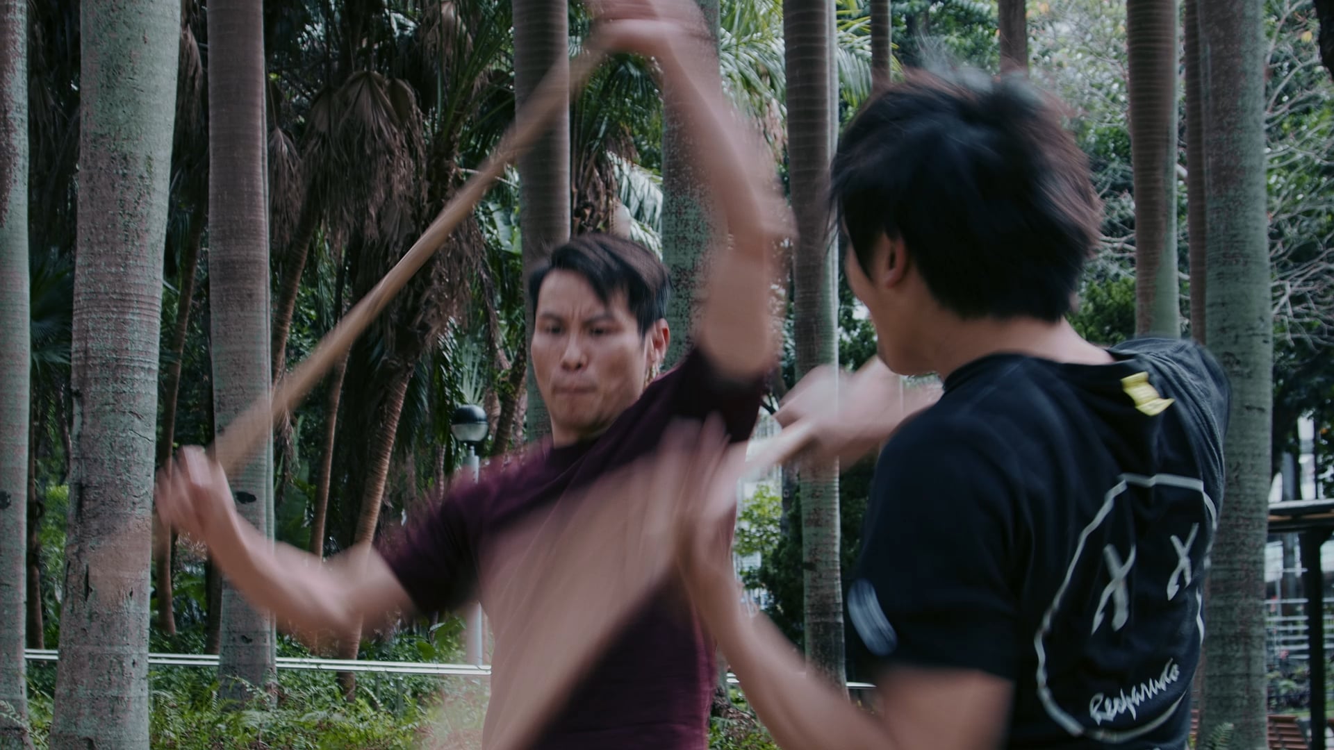 Staff Fight Sequence