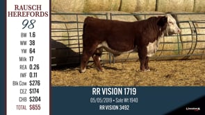 Lot #98 - RR VISION 1719