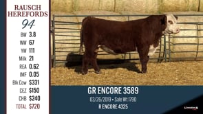 Lot #94 - GR ENCORE 3589