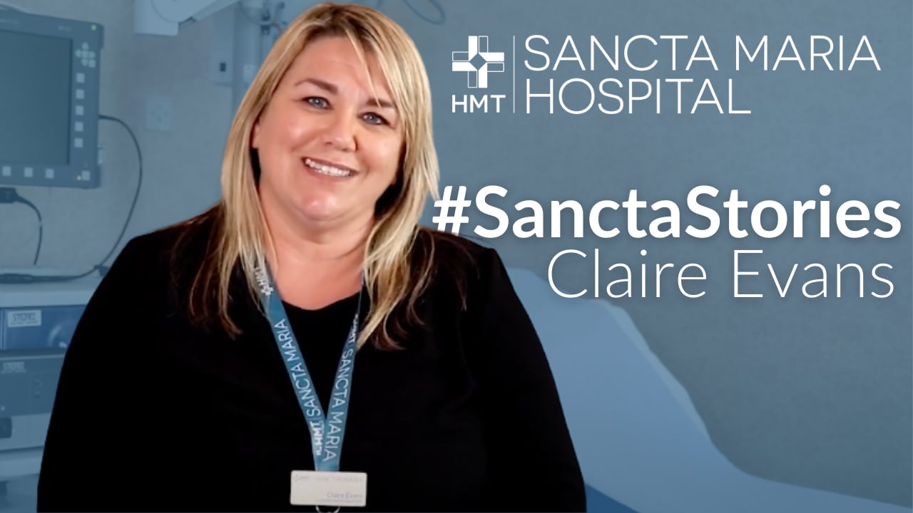 HMT Sancta Maria Hospital - Claire Evans #SanctaStories