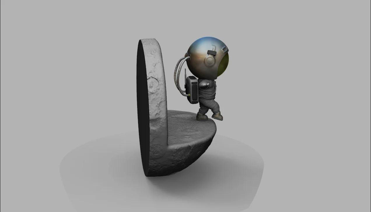 ArtStation - Rig Demo - Chibi Spaceman