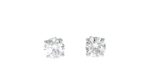 75 ct. t.w. Diamond Stud Earrings In 14kt White Gold