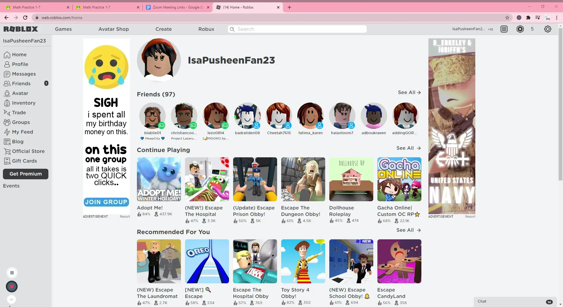 3) Profile - Roblox - Google Chrome 2020-04-10 20-39-16 on Vimeo