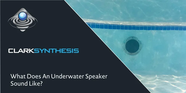 Underwater loudspeaker hot sale