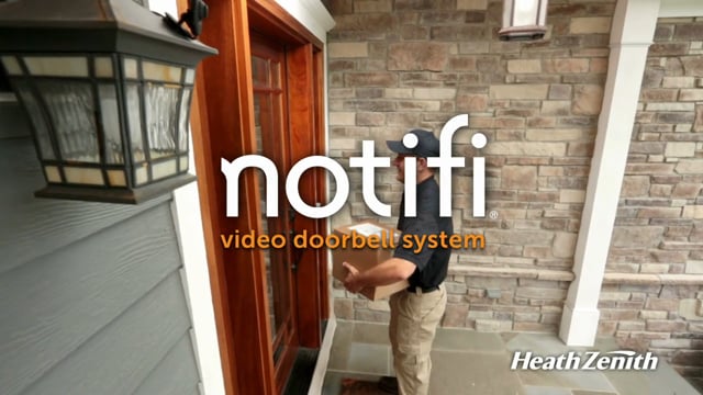 Heath Zenith | Notifi Video Doorbell System, HeathZenith