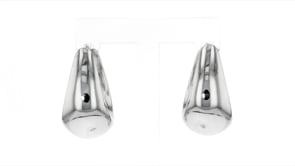 Italian Sterling Silver Hoop Earrings