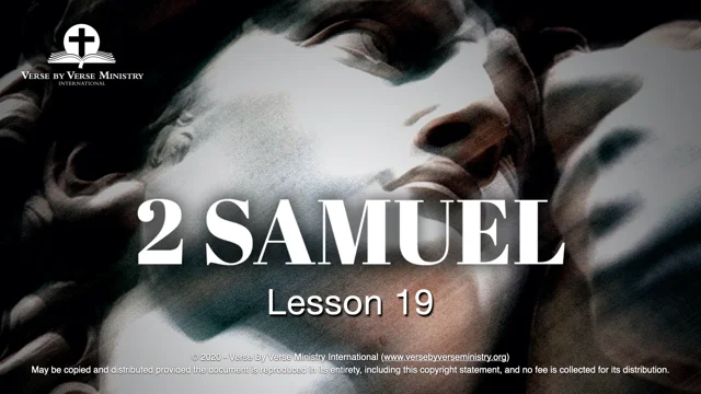 2 Samuel 19:39 So all the people crossed the Jordan, and then the