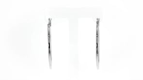 Italian Sterling Silver Hoop Earrings