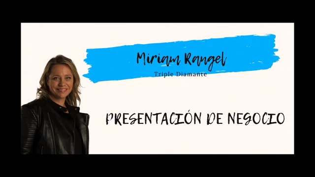 Presentación Miriam Rangel on Vimeo
