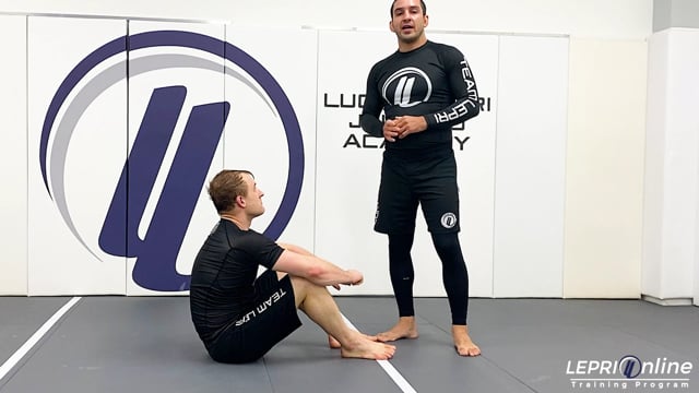 Guard Pass Using the Knee Cut when Opponent Defends with Knee Shield or Reverse De La Riva to Side Control or Back Take