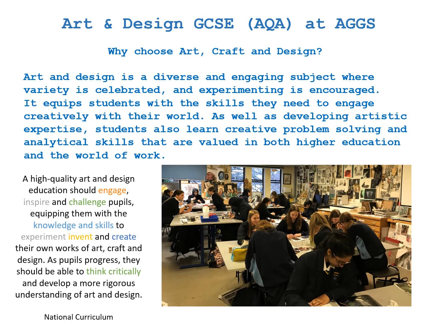 Art and Design GCSE Presentation 2022 on Vimeo