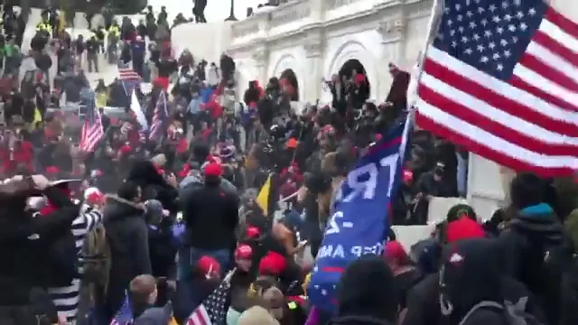 American Riot Crowd