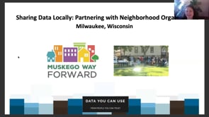 AINM 2020: Sharing Data Locally: Partnering with Neighborhood Organizations