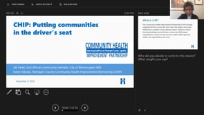 AINM 2020: CHIP: Putting Communities in the Driver's Seat